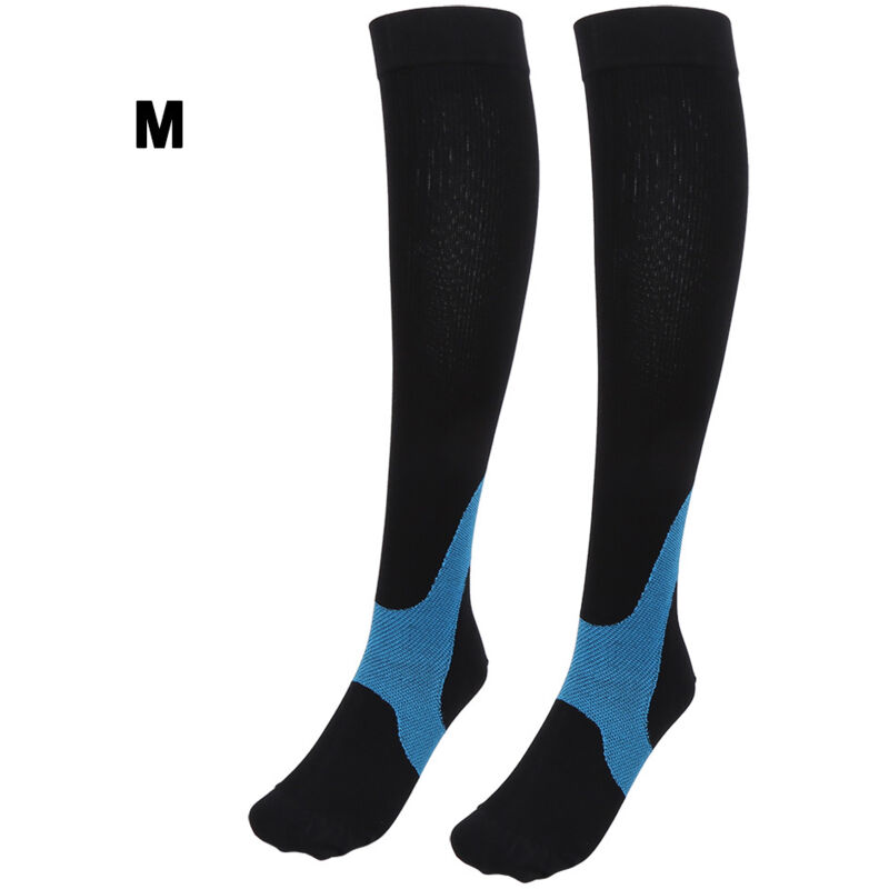 Chaussettes de Compression Sport Gradient pour Cyclisme Marathon Course Extérieur