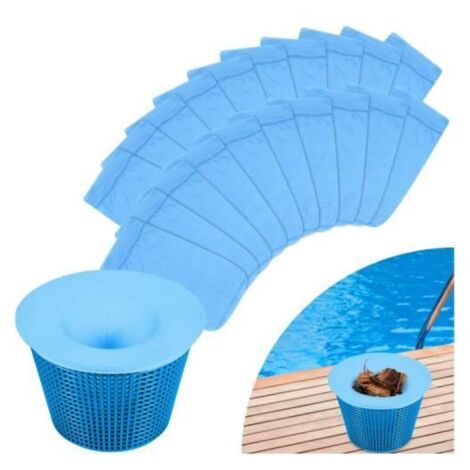 Chaussettes de Skimmer - Non spécifié - 20 pièces - Élastiques - Protection pour système de filtration - Réutilisables