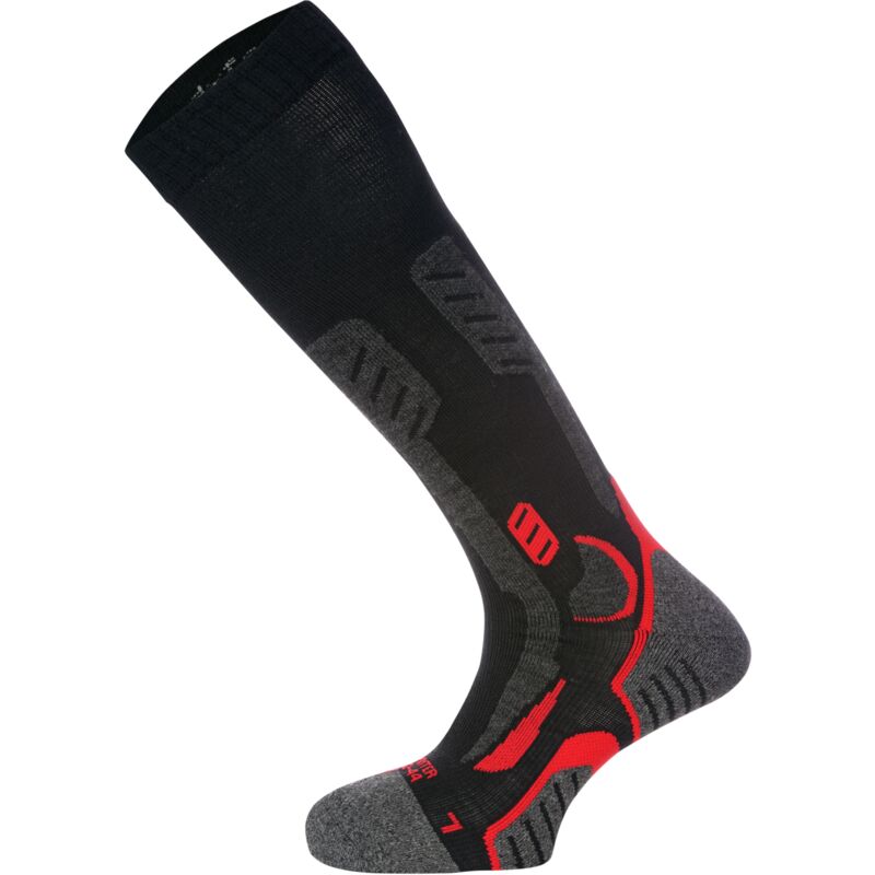 Würth Modyf - Chaussettes de travail hiver montantes noires/rouges 42-44
