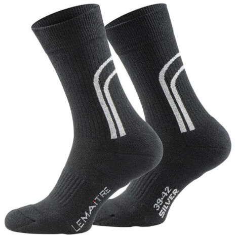 Chaussettes de travail Lemaitre Lindor coton Noir 40-42
