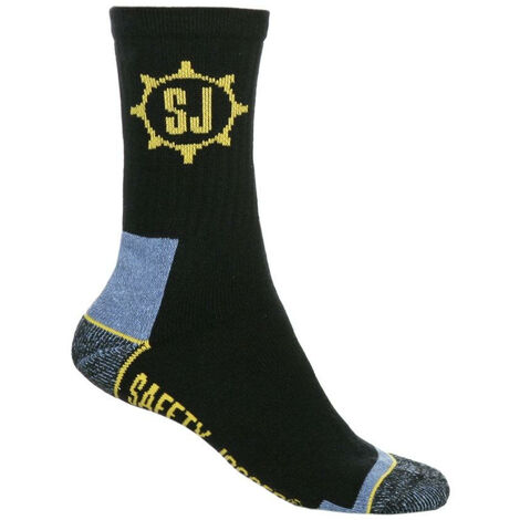 Chaussettes de travail Safety Jogger (lot de 3) Noir 39-42