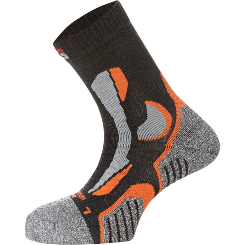 Chaussettes de travail toutes saisons Würth Modyf grises/oranges 39-41