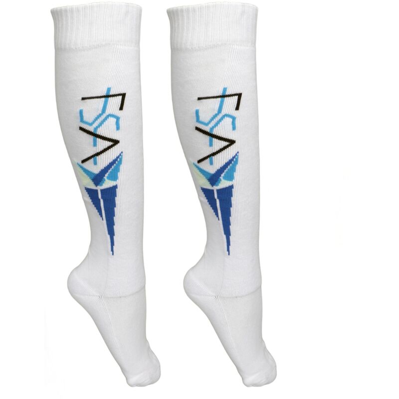 Chaussettes d'Escrime Respirantes Absorbant la Transpiration en Coton Peigné pour Hommes et Femmes