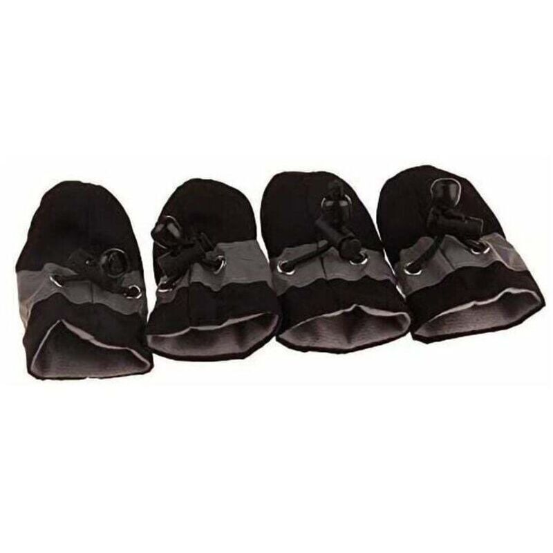 Basetbl - Chaussettes et chaussures pour chien 4 Bottes de Pluie pour Chien, Bottes Imperméables Couvre-chaussures Souples Antidérapantes Design