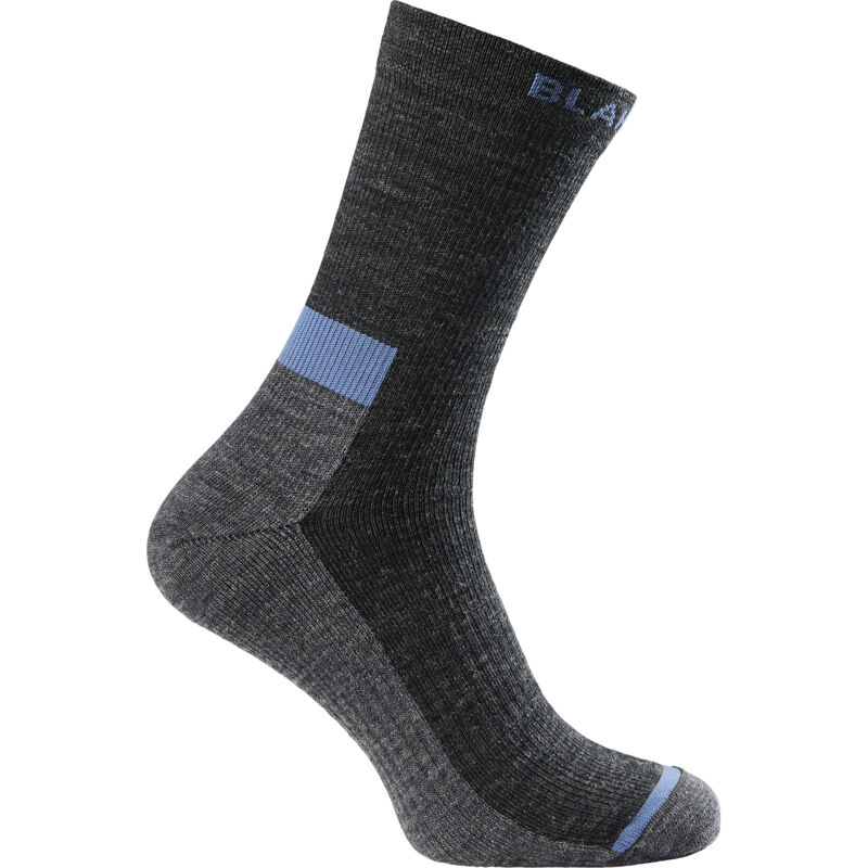 Chaussettes fines en laine 2500 - Noir 34-36