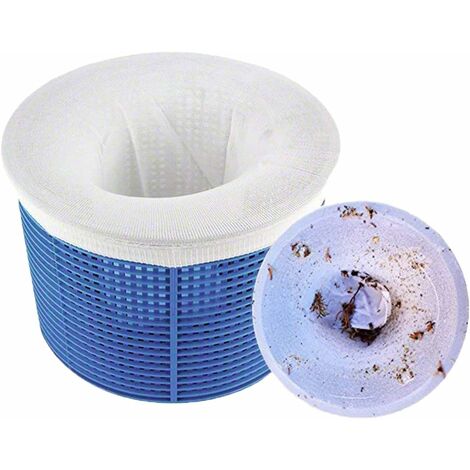 Chaussettes pour écumeur de piscine Le protecteur de filtre parfait pour protéger vos filtres, paniers et skimmers. Élimine les scories, les feuilles, l'huile, le pollen, les insectes, la ferraille et