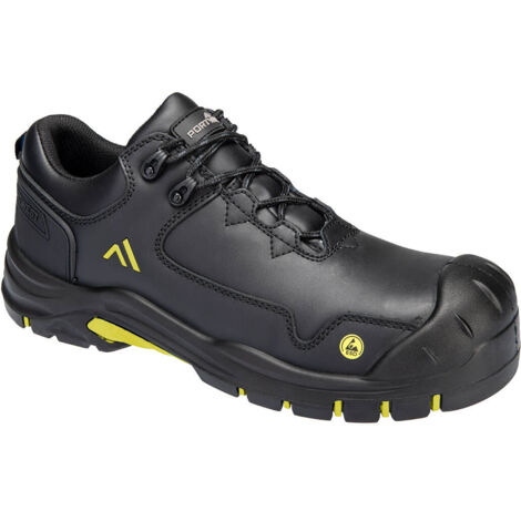Chaussure Basse Apex S3s Esd Hro Sr Sc Fo - Taille 35 - Noir/jaune - Portwest