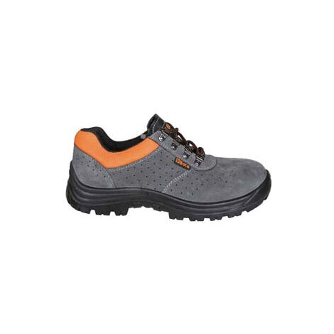 Chaussure basse en daim perforé 7246E S1P - n°37
