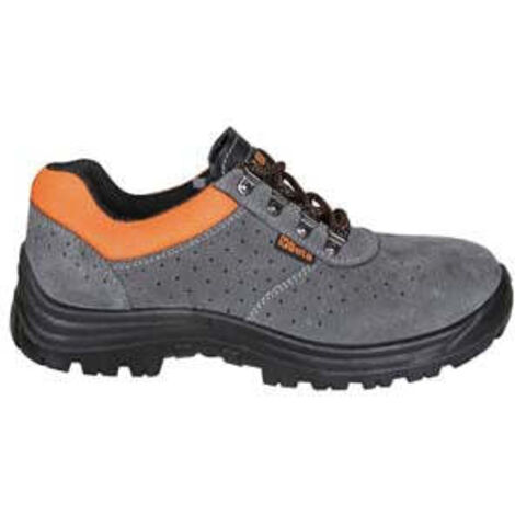 Chaussure basse en daim perforé 7246E S1P - n°37