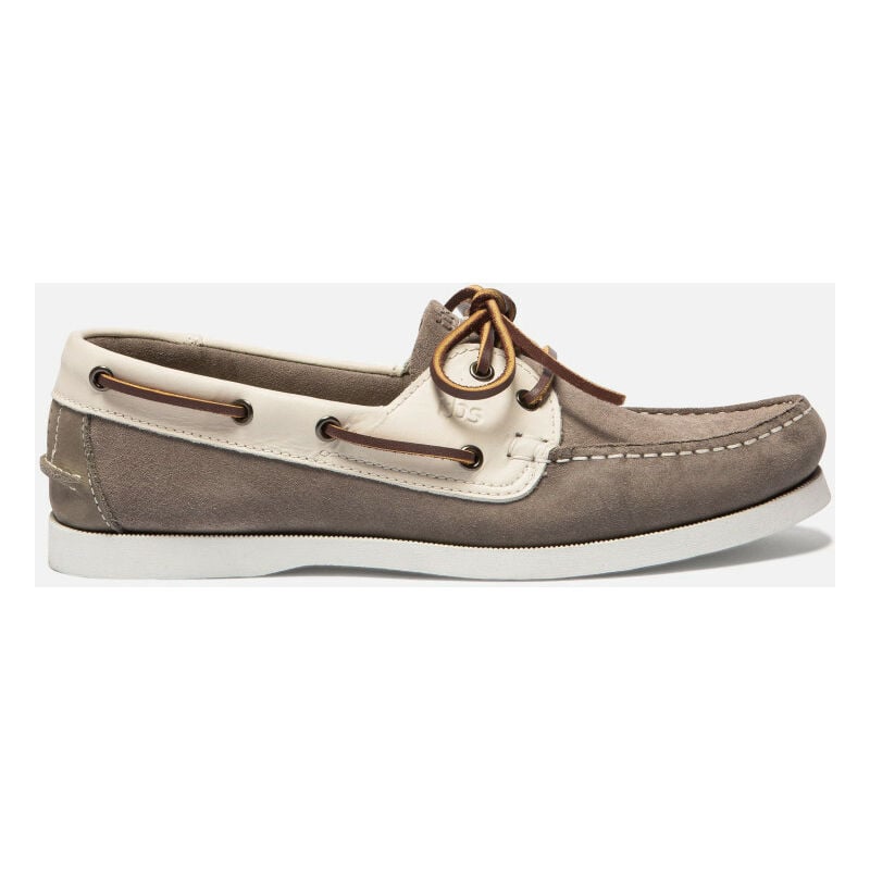 TBS - Chaussure bateau homme phenis Cuir velours Taupe 41