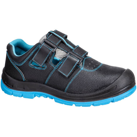 Chaussure Composite S1 Esd Sr Fo - Taille 38 - Noir/bleu - Portwest