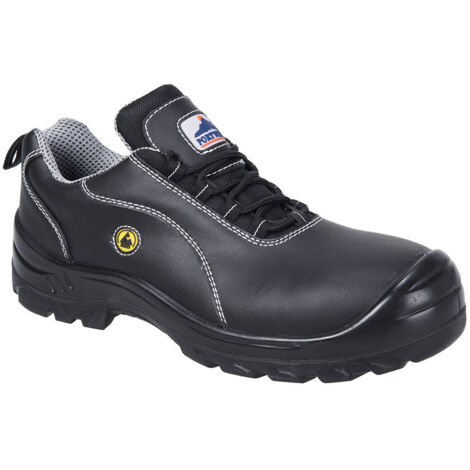 Chaussure cuir de sécurité Composite ESD S1 couleur : Noir taille 46 - PORTWEST