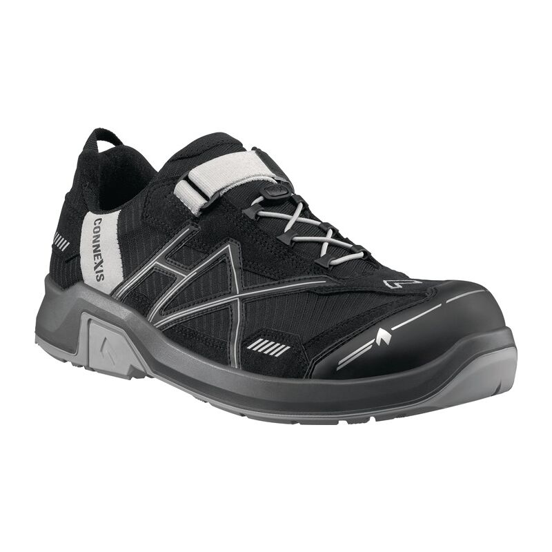Haix - Chaussure de sécurité connexis bas pointure 9(43) noire/argent S1P hro hi ci src esd microfibre/textile