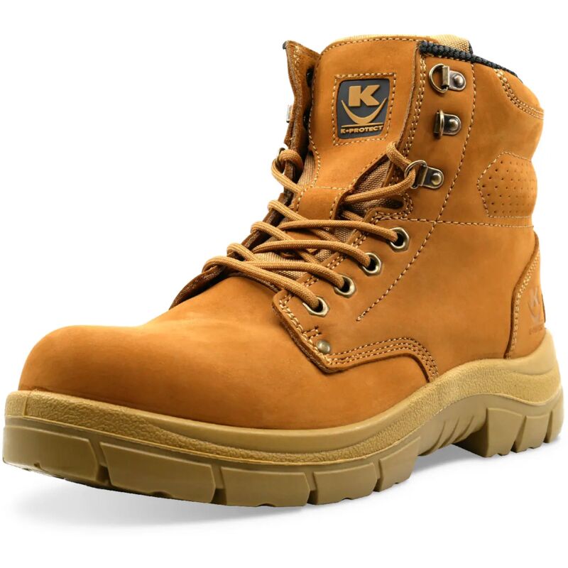 Chaussure Haute De Sécurité S3 Src Brad T45, Coque De Protection Composite, Semelle Ppd-t (kevlar) Anti-perforation, Antidérapante (hro 80°)