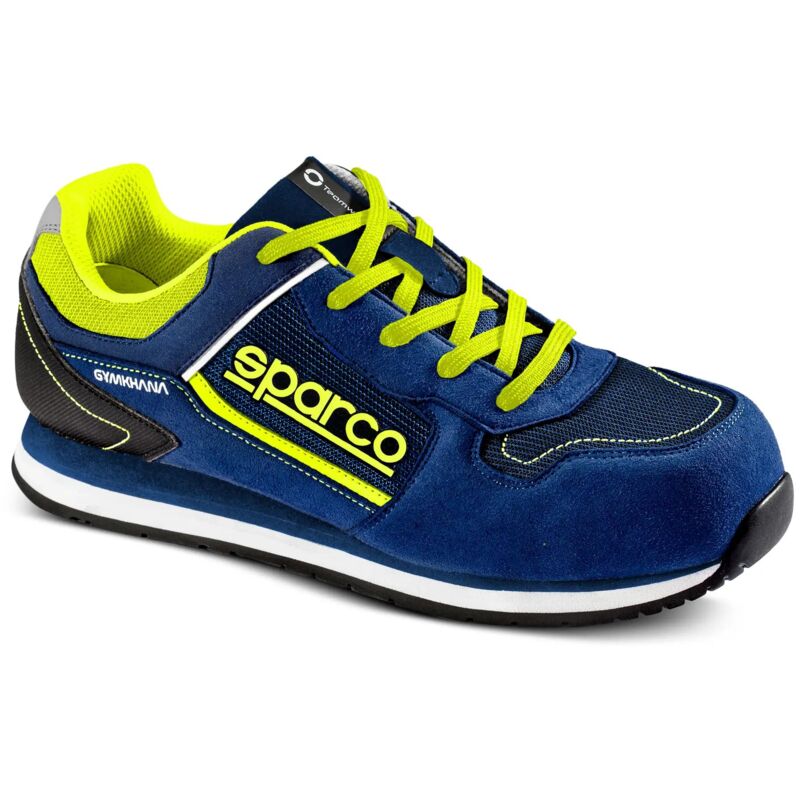 Sparco 07527BMGF Dani S1P SRC Chaussure de sécurité Bleu/Jaune 47