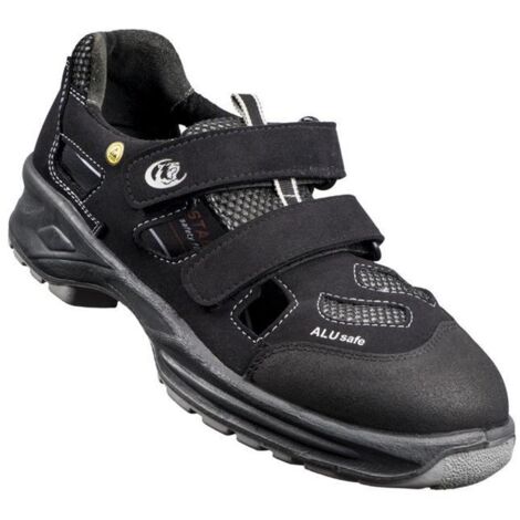 Chaussure de sécurité 2124A,ESD,S1, alu,Taille 47, noir