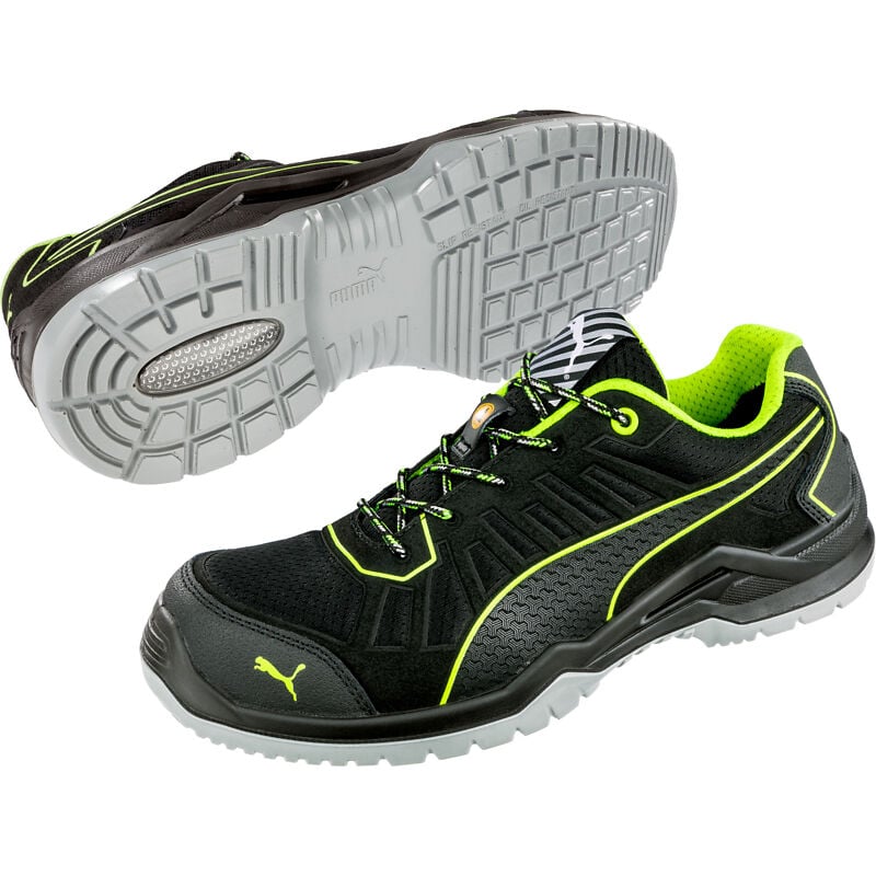 Chaussures de sécurité Fuse tc green low S1P esd src - noir/vert 49
