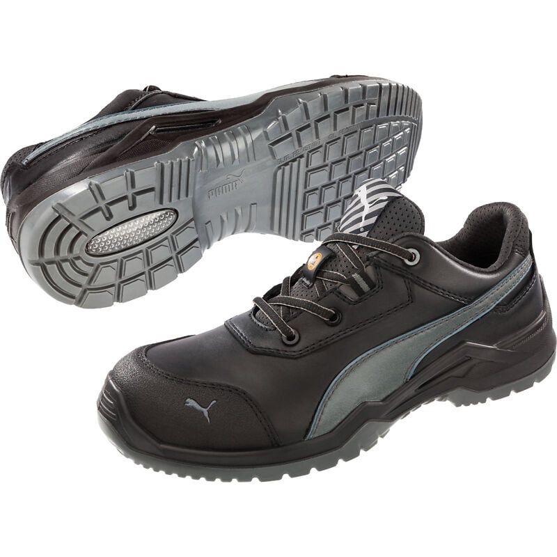 Chaussures de sécurité Argon RX LOW S3 ESD SRC - noir/argenté 47