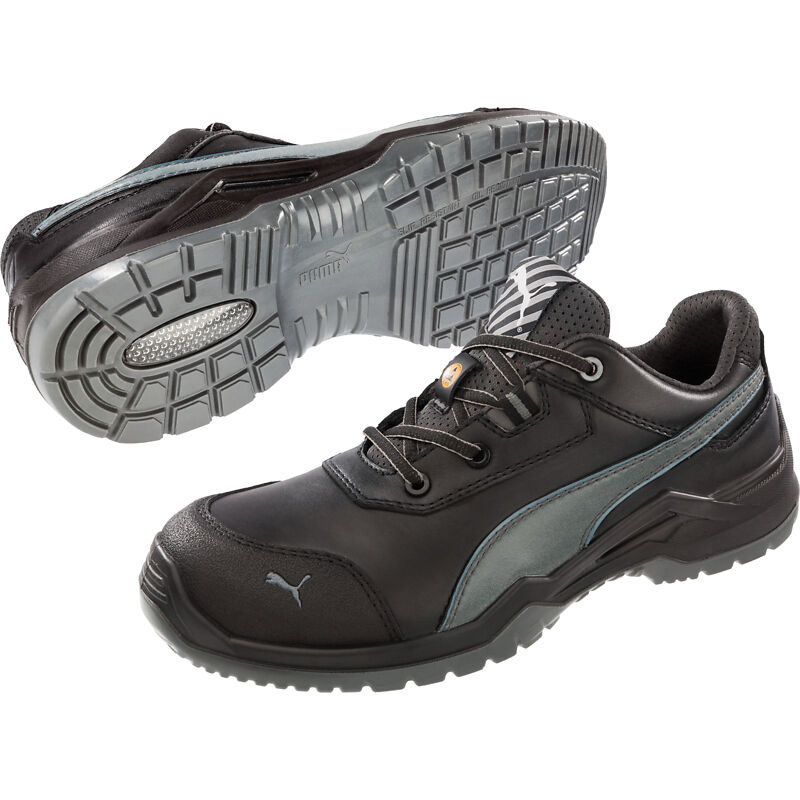 Argon rx Low 644230-46 antistatique (esd) Chaussures de sécurité S3 Pointure (eu): 46 noir, gris 1 pc(s) Q925472 - Puma