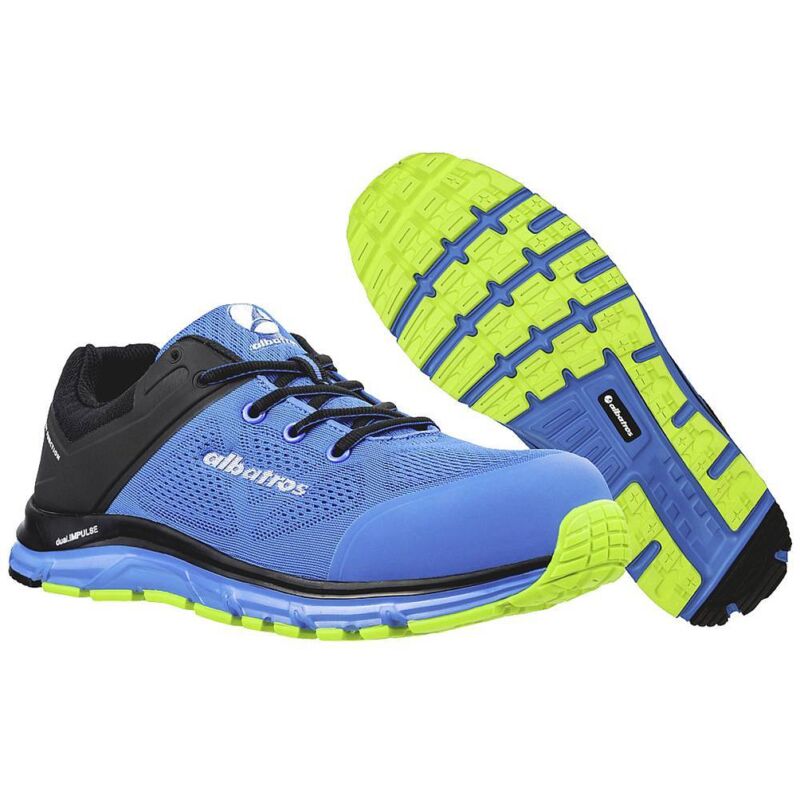 Albatros lift blue impulse low 646610-42 antistatique (esd) Chaussures de sécurité S1P Pointure (eu): 42 bleu, noir 1 p