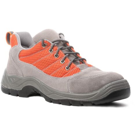 Chaussure de sécurité basse Coverguard Spinelle S1P SRC Gris / Orange 41