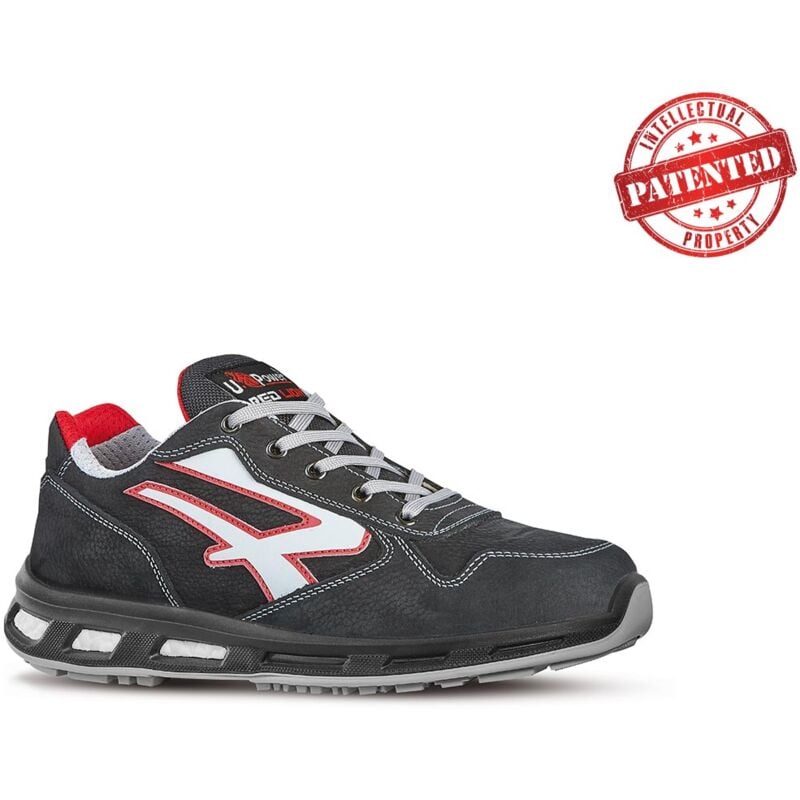 Chaussures de sécurité basses dharma esd S3 ci src - Gris foncé/Rouge 46