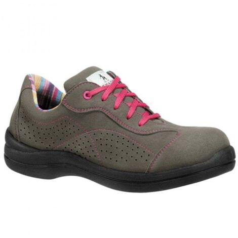 Chaussure de sécurité basse femme Lemaitre S1P Pink SRC Gris 42