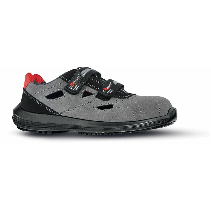 U-power - Chaussures de sécurité basses labrador S1P src - Gris/Noir 41
