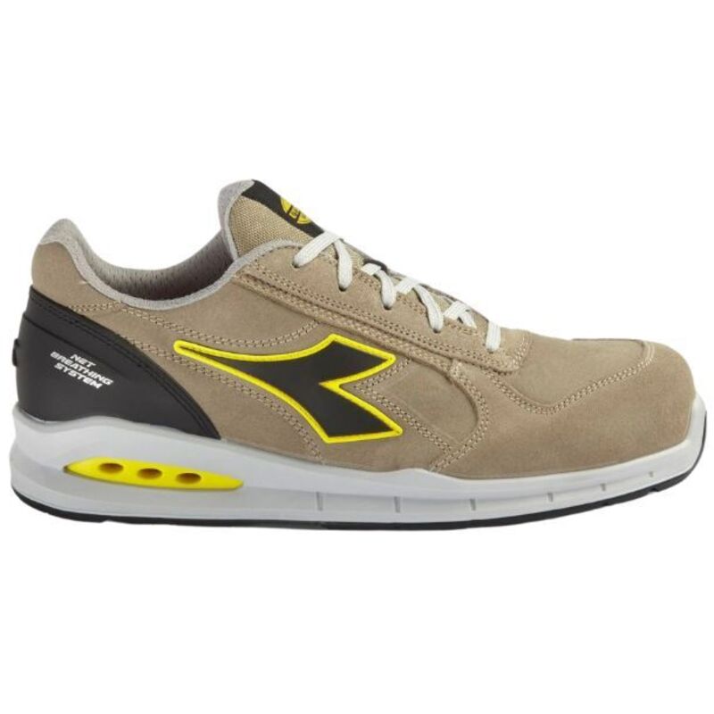 Diadora - Chaussures de travail Run Net Airbox Geox Low S3 src - 46 (eu) - Beige