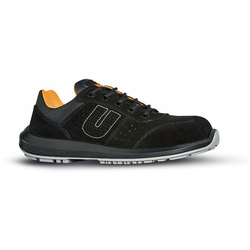 U-power - Chaussures de sécurité basses sun S1P src - Noir/Orange 35