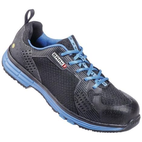 Chaussure de sécurité Chris taille 43 noir/bleu S1P SRC ESD EN ISO 20345 matéria
