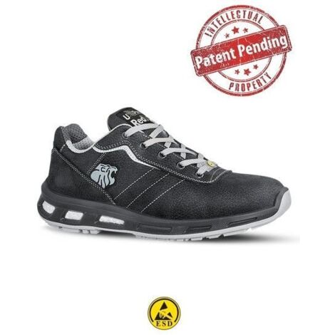 Chaussure de sécurité Club taille 43 noir S3 SRC ESD EN ISO 20345 cuir nubuck