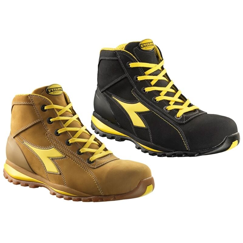 Chaussures de sécurité hautes glove ii high S3 sra hro noir/jaune P41 Diadora spa - 701.170234