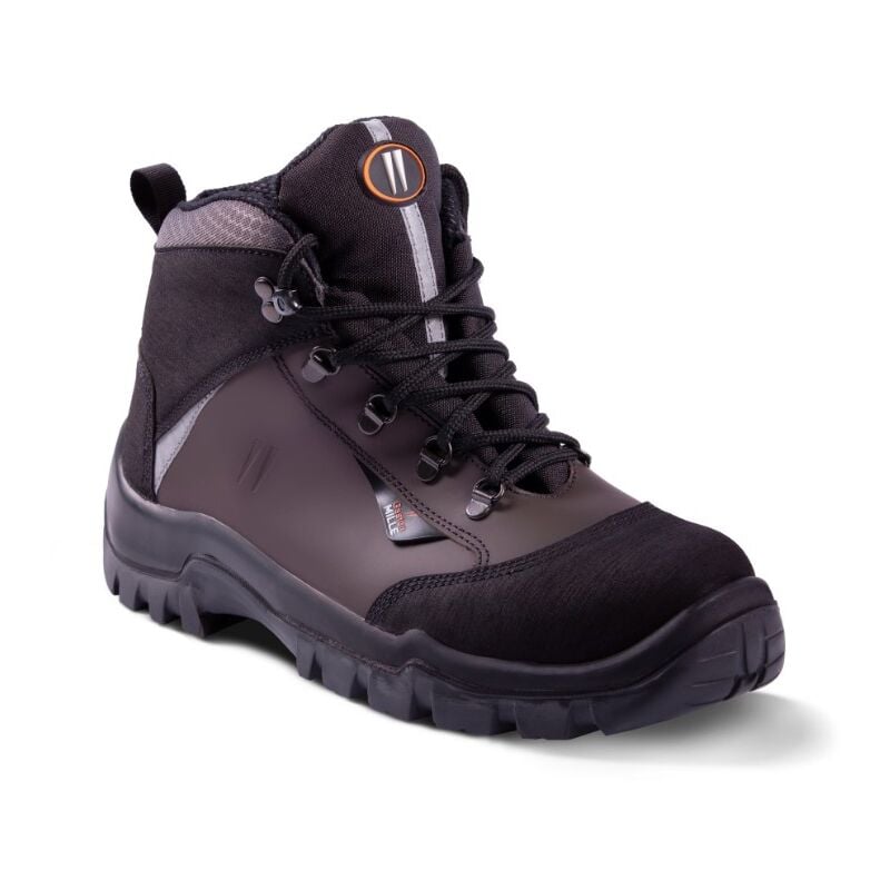 Chaussure de sécurité étanche haute marron hot cumin MilleDry FusionGrip Gaston Mille S3L an wr hi ci fo lg SR-PHMO3 45