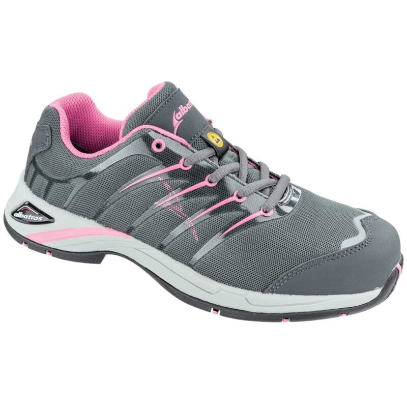 Chaussures de sécurité basses twist pink S1P Albatros