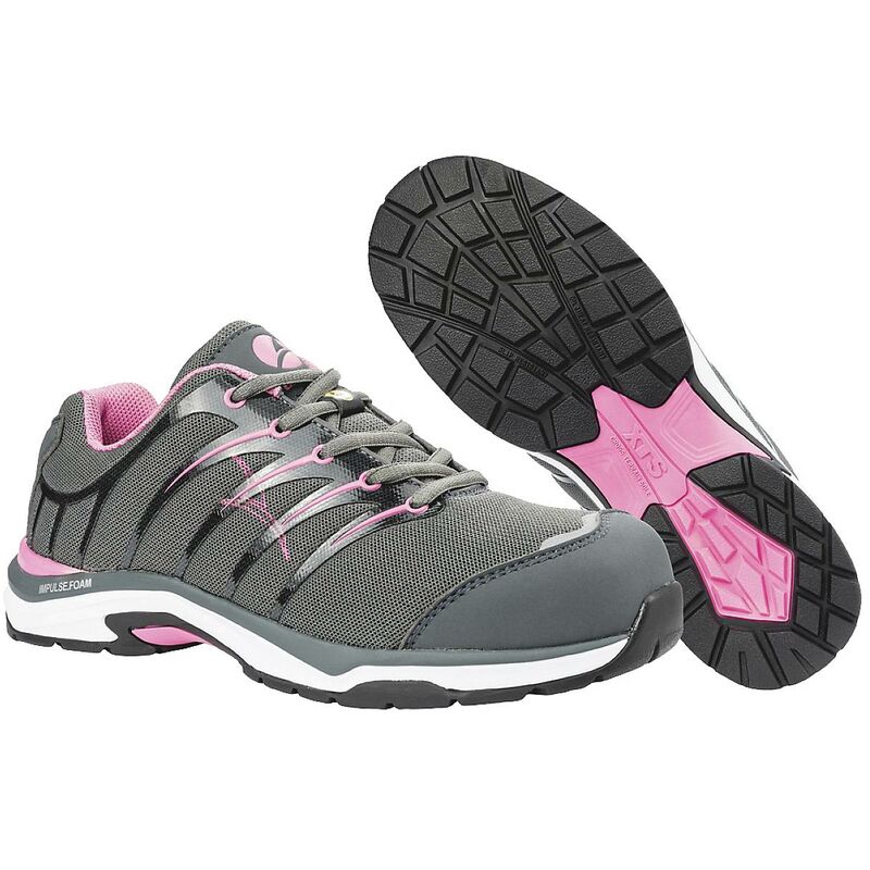 Twist pink wns low esd hro src 645200-37 antistatique (esd) Chaussures de sécurité S1P Pointure (eu): 37 gris, rose 1 pc(s) S119801 - Albatros