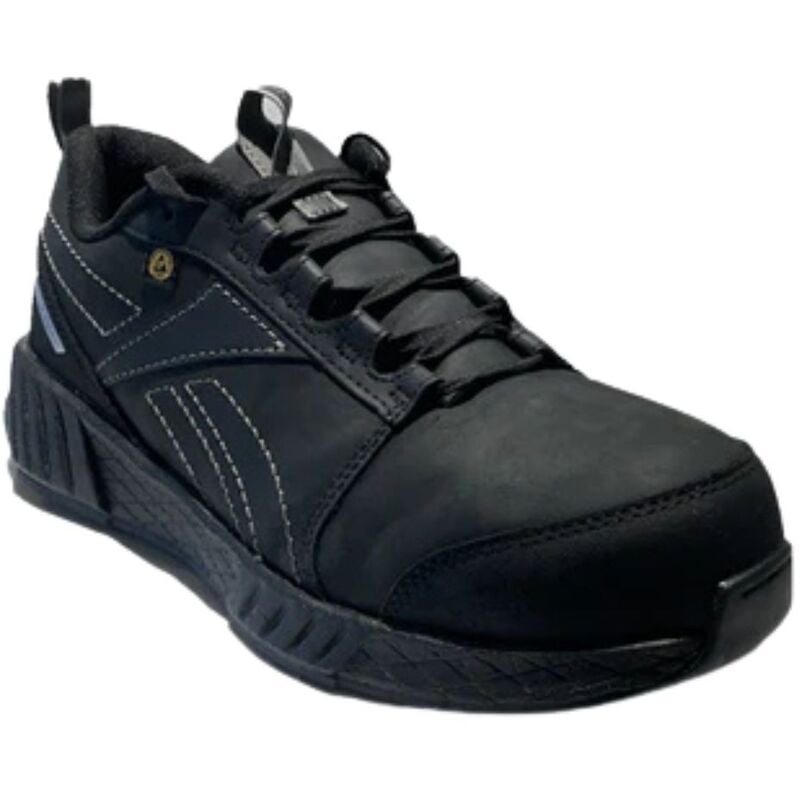 IB1080S3 fusion formidable chaussures de travail basses de se'curite' noir No.45 en nylon / cuir S3 avec embout antide'rapant Nero 45 - Reebok