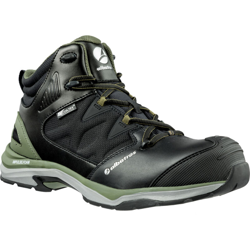 Ultratrail vertE ctx mid S3 wr hro src - Chaussures de sécurité - noir/vert 43