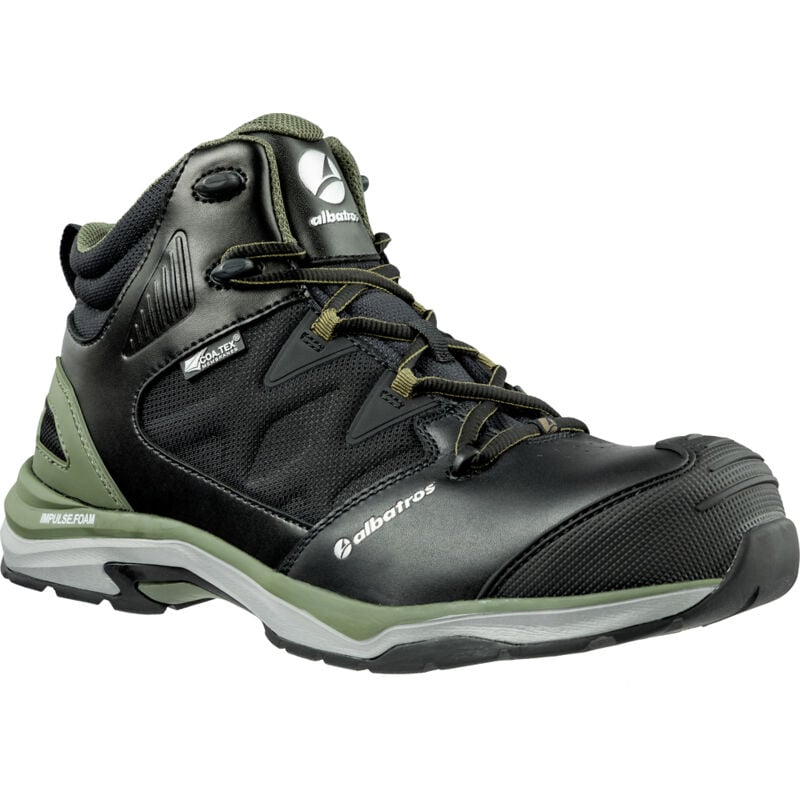 Ultratrail vertE ctx mid S3 wr hro src - Chaussures de sécurité - noir/vert 47