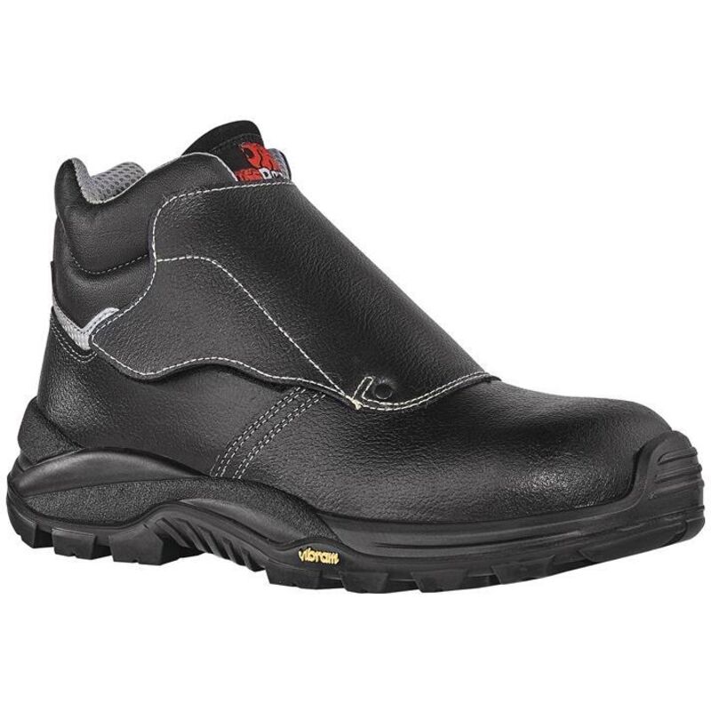 Botte de soudeur Bulls Taille 40 noir cuir S3 HRO HI WG SRC EN ISO 20345
