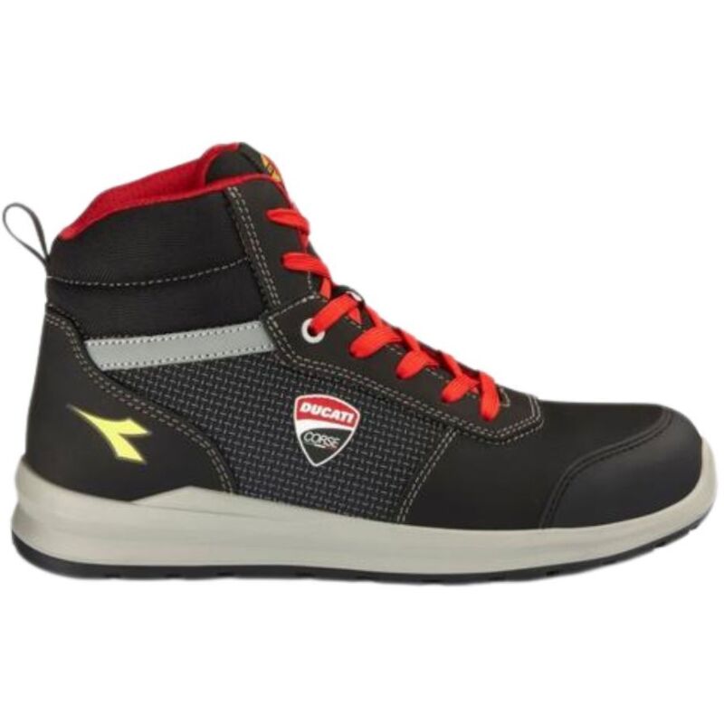 Sicherheitshochschuh Diadora Speedy Race Mid S3s - T.44 - Schwarz/fungus Diadora 701.181704-c2541 T.44