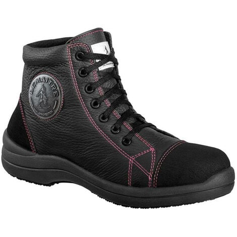 Chaussures de sécurité femme hautes libertine s3 noir pointure 35 - LEMAITRE