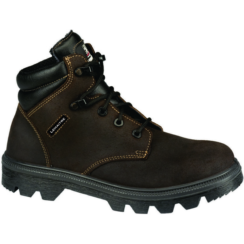 Lemaitre - Chaussure de sécurité haute pilot S3 src pointure 43 marron