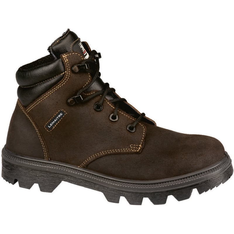 Chaussures de sécurité hautes pilot S3 ci src Marron 46