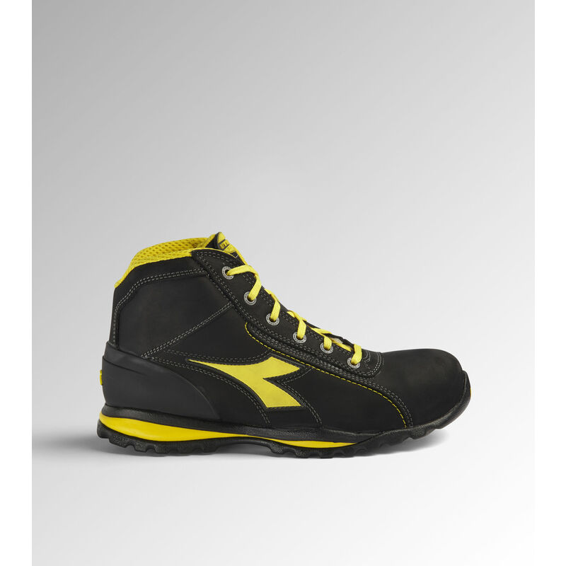 Chaussures de sécurité semi-montantes Diadora glove mid S3S Noir / Jaune 42