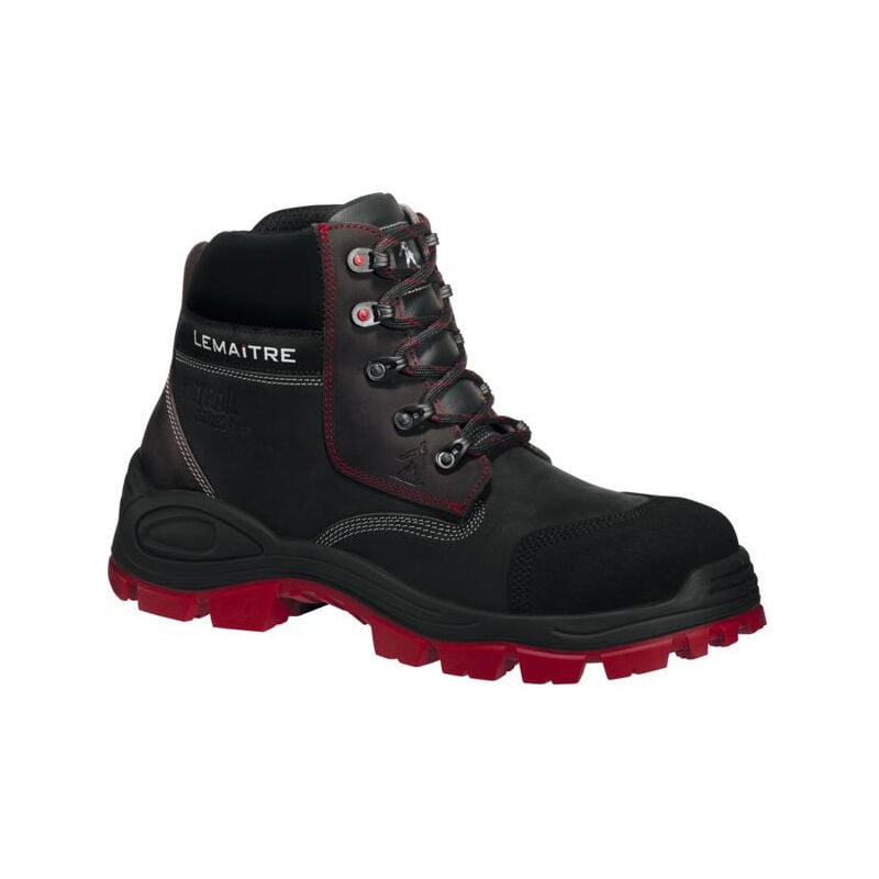 chaussure varadero noir/noir s3 haut t.45 semelle noire 18983-no-45