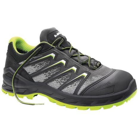 Chaussure de sécurité Larrox Work GTX grey Lo taille 41 gris/vert S3 CI/HI/HRO/S