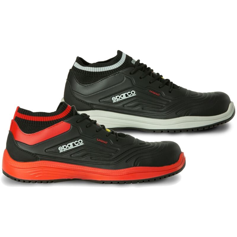 Chaussures de sécurité Sparco legend spoiler esd S3 src (noir/gris)