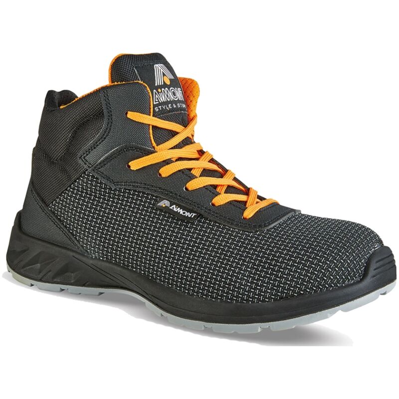 Botte de sécurité Diamont avanger taille 42 w. 11 noir/orange S3 src en iso 20345 Putek-Plus®