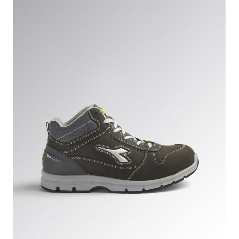 Chaussure de sécurité montante grise Diadora utility run mid S3S fo sr esd - 18115575068 43